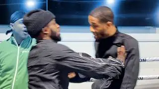 Erickson Lubin PUSHES Ardreal Holmes as near brawl almost breaks out at face off!