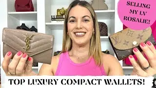 YSL CASSANDRE ENVELOPE WALLET VS LOUIS VUITTON ROSALIE  💸 best luxury compact wallet!