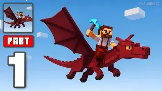 CubeCrafter - Gameplay Walkthrough Part 1 - Craft Worlds Out Of Cubes (iOS, Android)