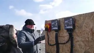 Испытания ручной активации системы пожаротушения ССПБ-Тунгус-01А