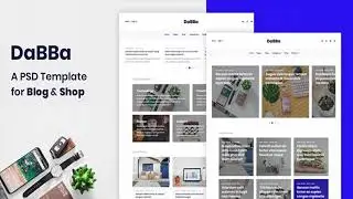 Dabba - A PSD Template For Blog & Shop | Themeforest Website Templates and Themes