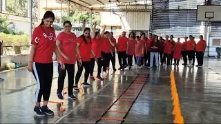 Ladder,Cone and Hurdle Drill, Basic Practice Exercise and Lots of Fun By Meena Donda 
