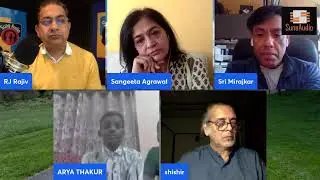 Discussion with Award winning actor Shishir Sharma, Sangeeta and Sri Mirajkar