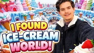 Exploring Ice-Cream World in Winter ❄️🍨