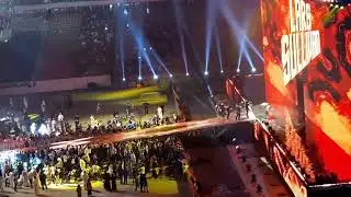 Lucha House Party (Gran Metalik, Lince Dorado and Kalisto) vs Lars Sullivan, super showdown 2019