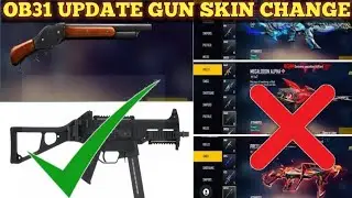 OB31 UPDATE FREE FIRE | GUN ABILITY CHANGE AFTER UPDATE | NEW GUN UPDATE | TODAY UPDATE FREE FIRE
