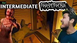 Amature playing in Intermediate😱  | Phasmophobia | Cosmo Baba