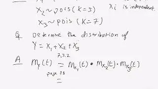 Moment generating functions and transformations