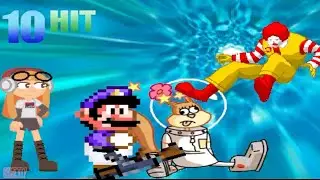 SMG4 TEAM UP WITH MEGGY VS MUGENS IN SURVIVAL MODE