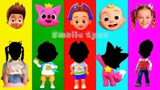 Wrong eyes👀 NEW EPISODES/ Like Nastya AND Pinkfong AND Paw Patrol -DAME TU COSITA Puzzle Wrong Heads