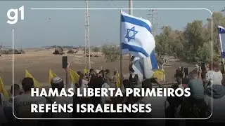 Hamas liberta primeiros ref&eacute;ns israelenses mantidos em cativeiro havia dois anos