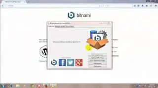 How to open offline wordpress after install bitnami