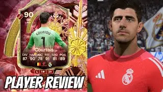 Стоит ли выполнять SBC? 🤔 Обзор игрока Куртуа (EA FC 26) с 90 зимними вайлдкардами