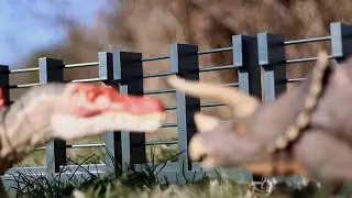 Dinosaur Fencing? DINOSAUR FENCING!!! Jurassic Park/World Compatible Paddock Fence