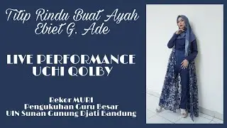 Titip Rindu Buat Ayah - Ebiet G. Ade Live Performance Uchi Qolby Rekor MURI Pengukuhan Guru Besar