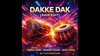 DAKKE DAK (Rave Edit) | Tribal EDM x Indian Drums | Instrumental