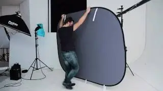 How to fold a REALLY big screen/reflector