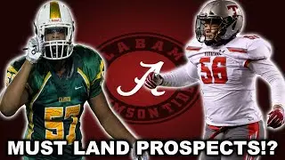 Alabama Football: Are Peter Woods & James Smith MUST LAND PROSPECTS for Alabama Recruiting?