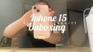 Iphone 15 pink unboxing!!!