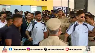 തലസ്ഥാനം ക്രിക്കറ്റ് ആവേശത്തിലേക്ക്; ഇന്ത്യ, ന്യൂസിലാൻഡ് ടീമുകൾ എത്തി