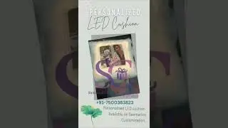 Customized LED Cushion - Seematics Customization