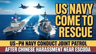 U.S. Navy Responds After Chinese Aggression | Powerful Joint Patrol Begins