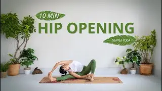 10 Min Daily Yoga for Hip Opening | Beginner Routine