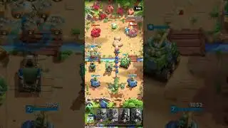 howitzer War Alliance pvp Royale Gameplay #shorts #waralliance #waralliancepvp