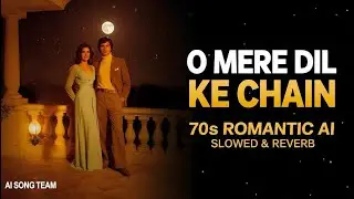 O Mere Dil Ke Chain Soulful Song | Heart Touching 60s-70s Vibe Love Song | Old Hindi Romantic Song