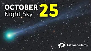 October Sky 2025: A comet visible to the naked eye? ☄️😲
