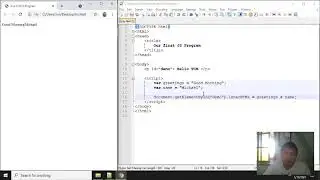 6 JS Our First Program
