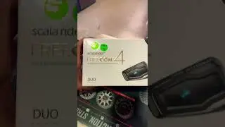 Motorcycle Communication Unit Scala Rider Freecom 4 Duo Unit Sale $140 Open Box OC LA#shorts