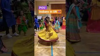 We have communities to celebrate Indian Festivals in UK #pikupikachu #uklife #garba #dandiya