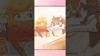 A heartfelt reunion between Totk and Wolf Link