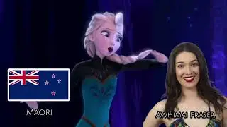 Frozen Let It Go  -  One Line Multilanguage  (63 Versions)