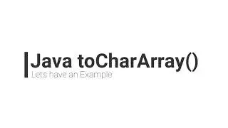 How to use Split, Substring, and toCharArray for Beginners in Java