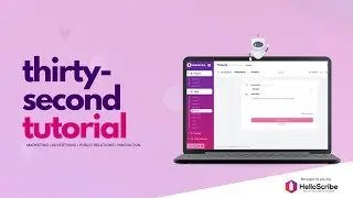 HelloScribe - User Dashboard