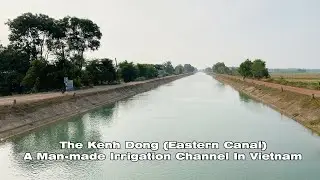 The Kenh Dong (Eastern Canal) - A Man-made Irrigation Channel In Cu Chi, Vietnam