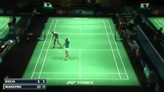 2015 Yonex US Open R32 [WD] Eefje MUSKENS-Selena PIEK vs Paula B PEREIRA (Sports)