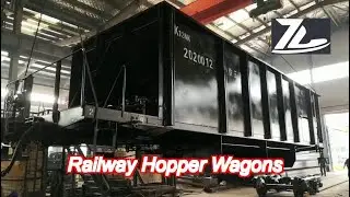 Mineral Ballast Particles Iron Ore Car 120 Km/H 60T Payload