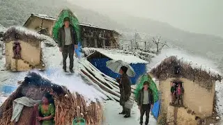 Best Life in Mountain Village || Very Hardworking Life Story || Primitive Rural Village.