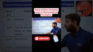 Types of Glass Container Used in Pharmaceutical Packaging #glasscontainers #pharmacy #glass #gdc 📌🔥✍