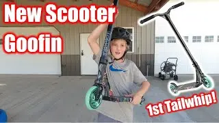 Unboxing/Testing my new Envy S8 Prodigy Retro (1st Tailwhip!)
