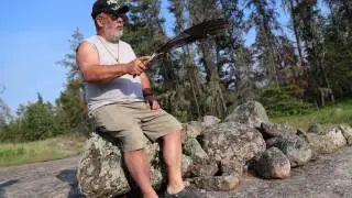 Woods Explorers - Melba & Adam &ndash; Learn about First Nation petroforms in Bannock Point, NT