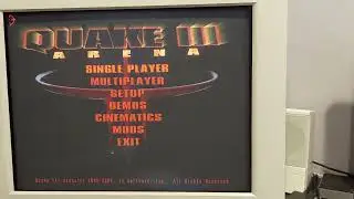 Raspberry Pi Vulkan Quake 3 64-bit on a CRT