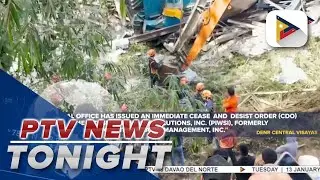 DENR issues cease-and-desist order vs operator of collapsed landfill in Cebu City