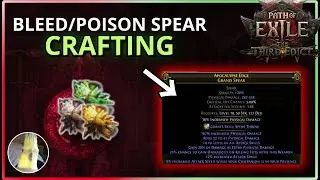 [PoE2 0.3] Physical Spear Craft Guide For My Infinite Herald of Blood Chain Build