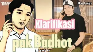 PAK BADHOT KLARIFIKASI 😱⁉️ #plesetan #dhotdesign 
