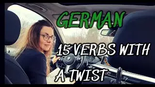 GERMAN FOR EVERYONE- A1-A2-  15 IMPORTANT VERBS -  VERBS WITH A SEPARABLE PREFIXES