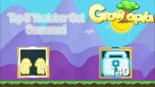 Growtopia | Top 5 Youtuber Growtopia Got Scammed (Golden Angel Wings)